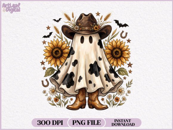 Download Cowboy Ghost Sunflower Farmhouse PNG - Flower Collection