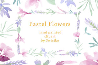 Download Watercolor Pastel Flowers I - Flower Collection