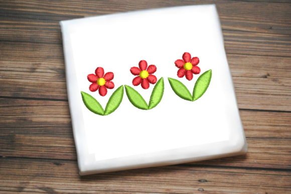 Download Three Red Pretty Flowers - Flower Collection