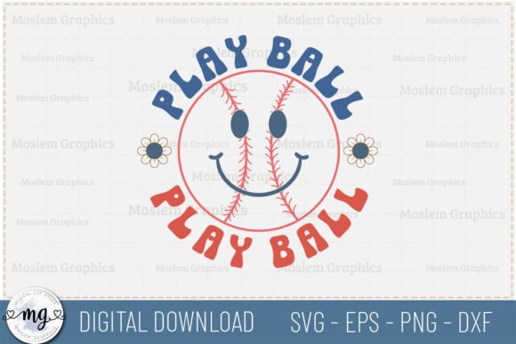 Download Play Ball - Retro Baseball SVG - Premium Resources