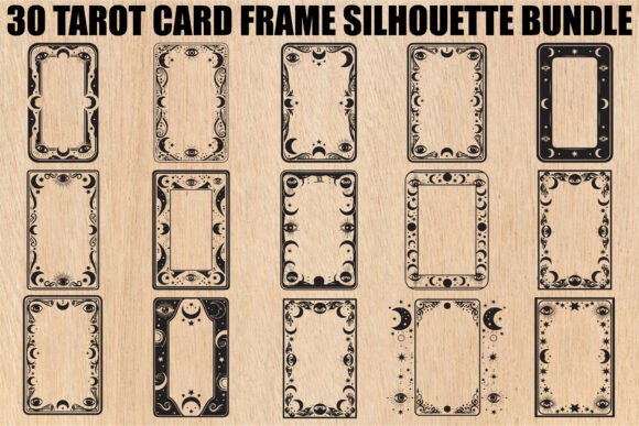 Download Tarot Card Frame SVG Bundle - Premium Bundle