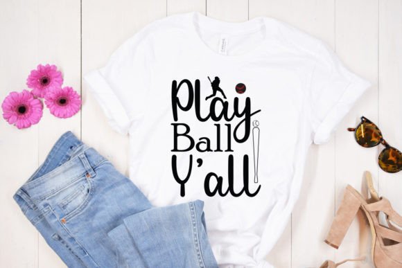 Download Play Ball Y'all SVG Design - Premium Bundle