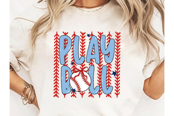 Download Preppy Baseball Png, Play Ball Stripes - Play ball Collection