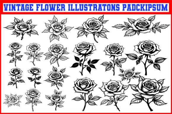 Download Asset Details for Vintage Flower - Flower Collection