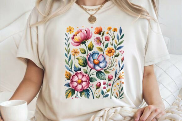 Download Boho Summer Wildflowers Sublimation PNG - Flower Collection