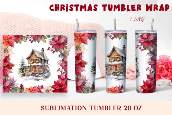 Download Christmas Watercolor Flowers Sublimation - Flower Collection